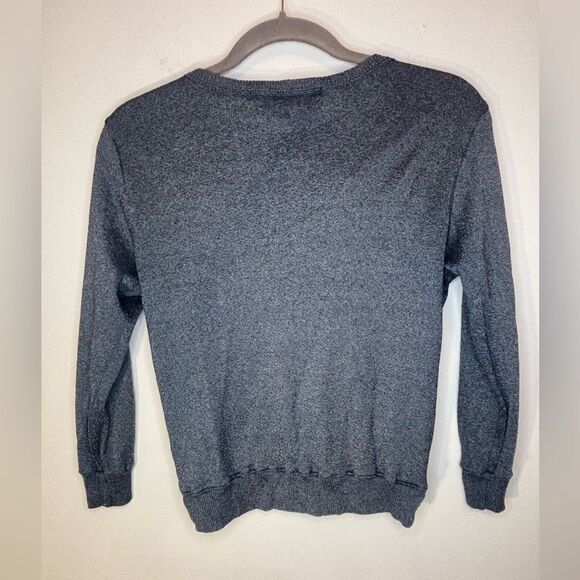 Michael Stars EUC blue/silver metallic Ruiz button down cardigan Size OS - Picture 2 of 5